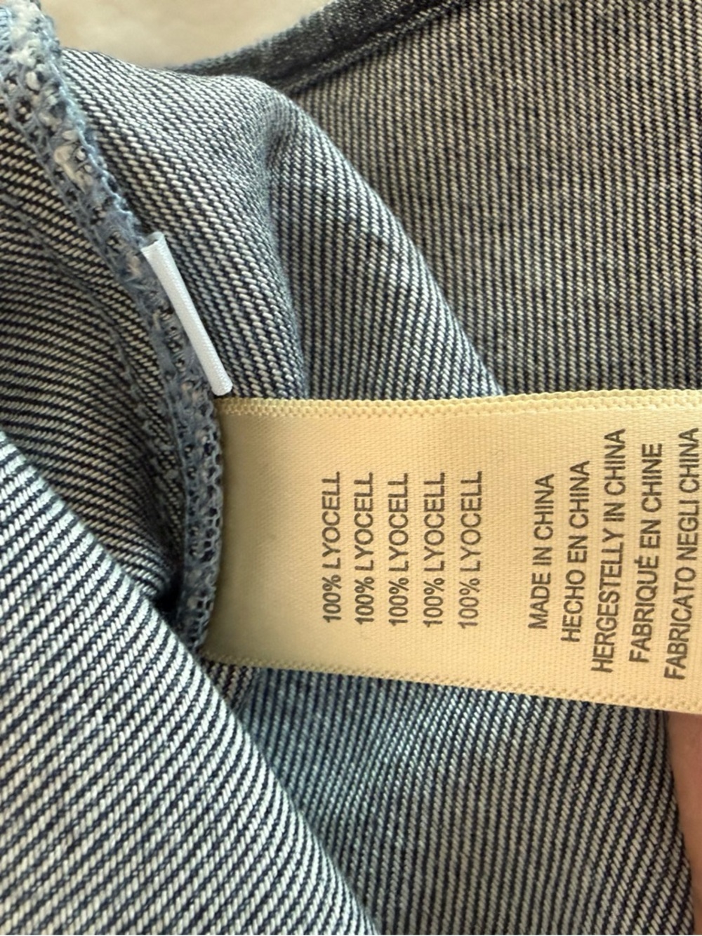 Cloth & Stone Chambray Shirt Size M - Picture 4 of 7